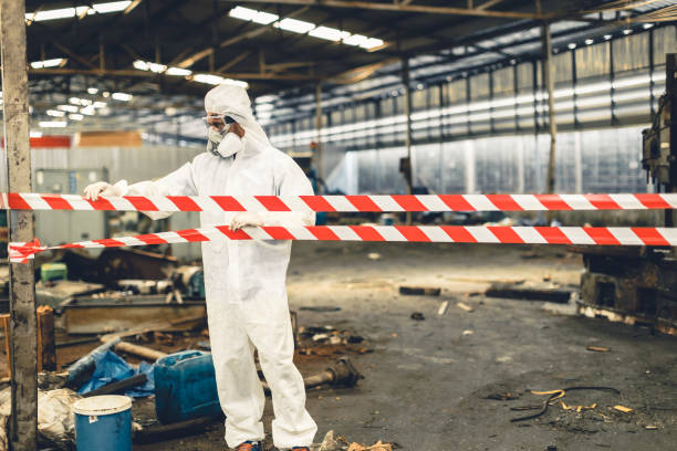 Professional Biohazard technician working in Lebanon, PA